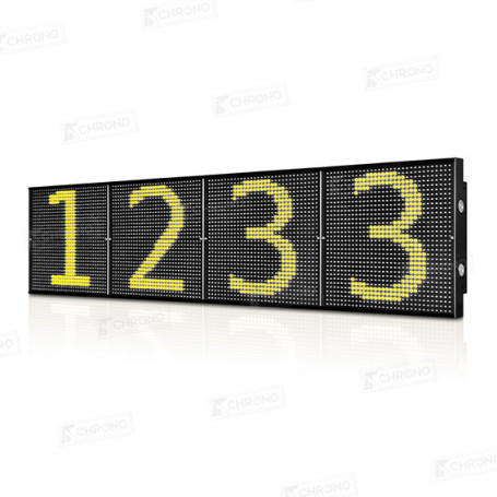 PACK | 1 ligne d'affichage 4 Modulos Couleur de marque TAG Heuer Timing en vente sur ITS Chrono