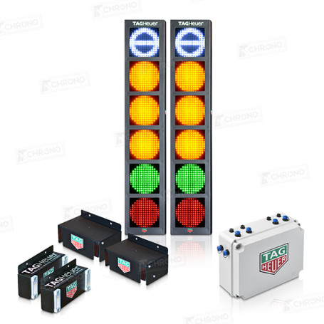 Dragster Start System - 2 lines of TAG Heuer Timing brand for sale on ITS Chrono
