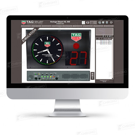 Start Clock Manager Plug In de marque TAG Heuer Timing en vente sur ITS Chrono