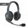 Kit 4 Eartec headset D (400m) of Eartec brand for sale on ITS Chrono