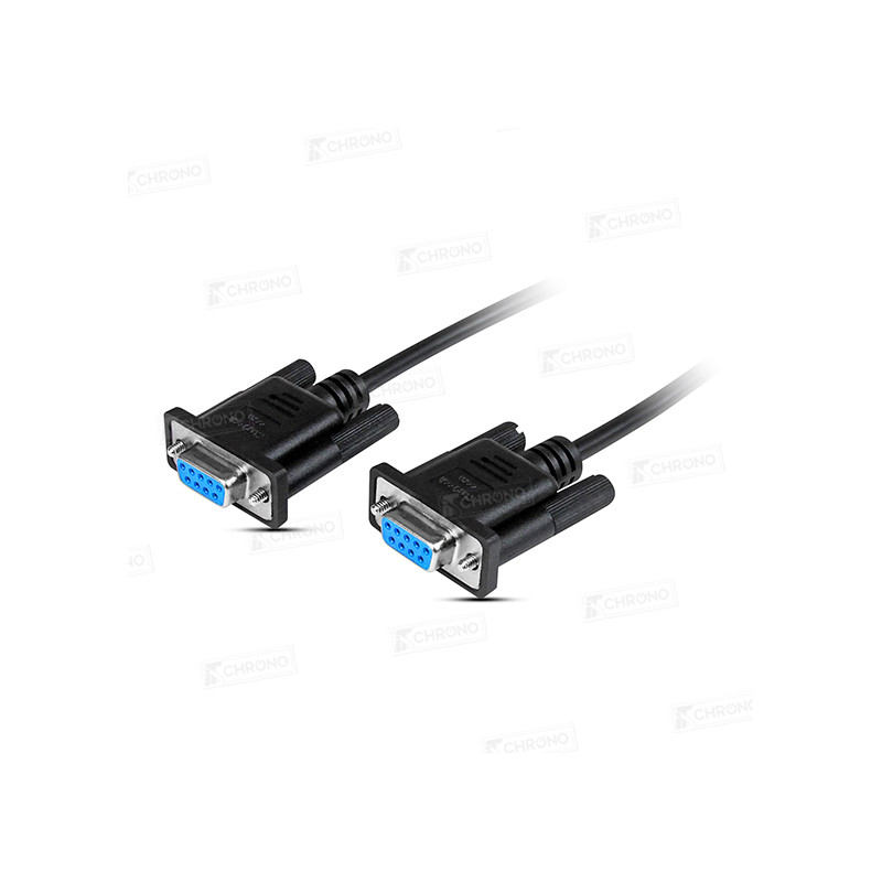 Câble RS232 DB9 M/F 6m - Double Blindage - Connexion Série Entre PC - Gris - Marque ROLINE