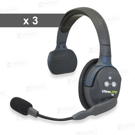 Kit 3 Eartec headset S (400m) of Eartec brand for sale on ITS Chrono