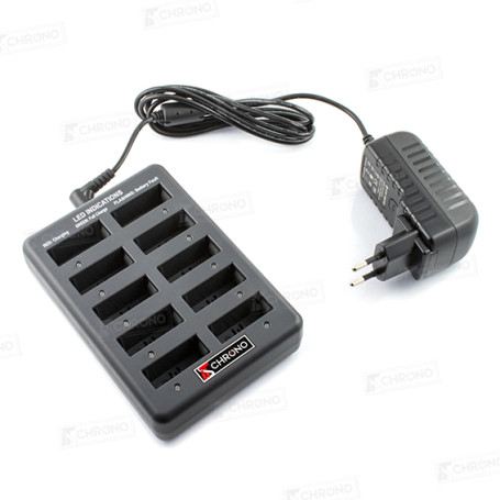 Chargeur 10 batteries casque Eartec de marque Eartec en vente sur ITS Chrono