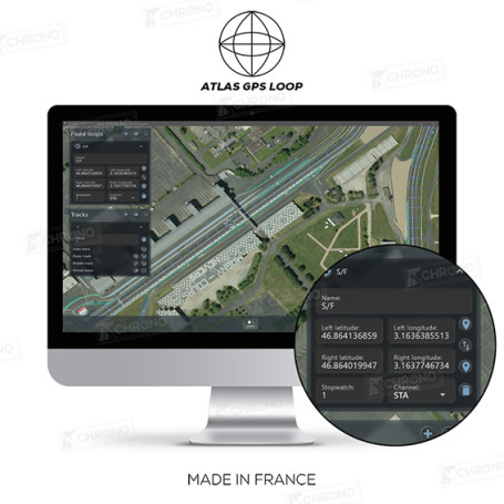 Pack Logiciels Atlas GPS de marque ITS Chrono ITS Chrono