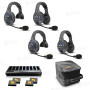 Kit 4 casques Eartec Evade 2S 2D (800m) de marque Eartec en vente sur ITS Chrono