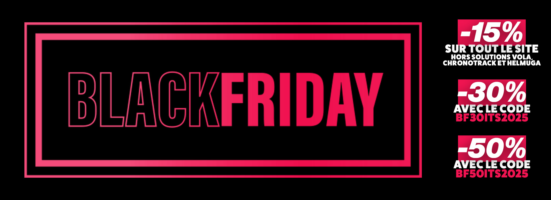 ITS lance son Black Friday ! 